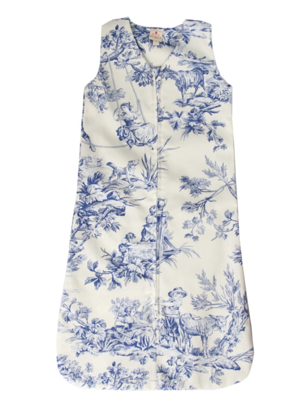 De Buci Baby Italy Sleep Sack in Toile Blue White